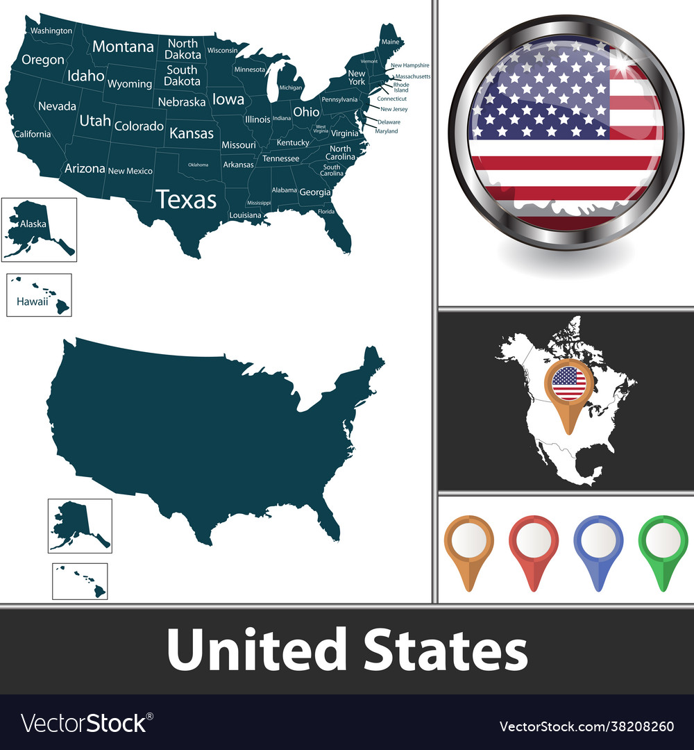 Map united states