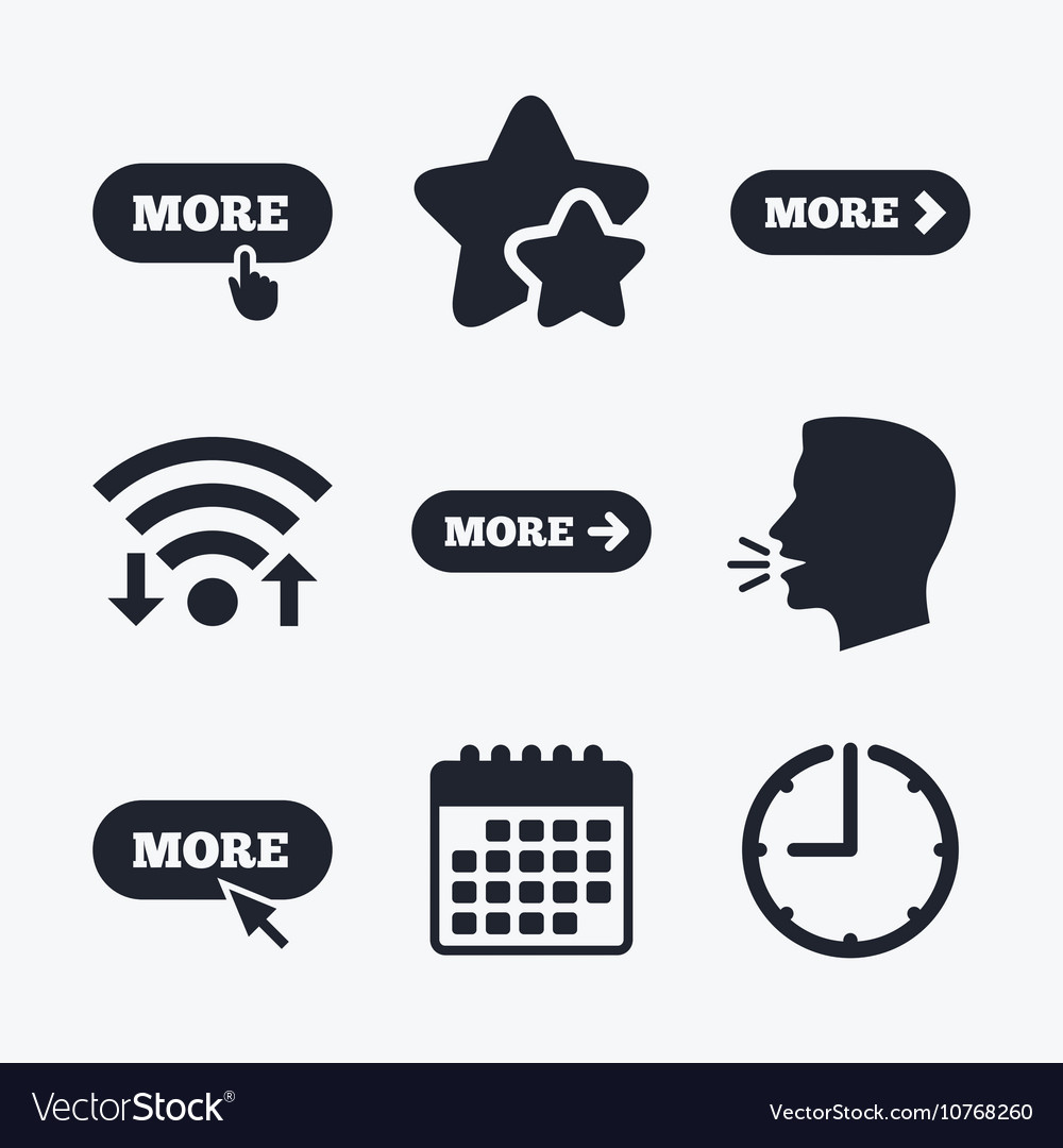 Mehr mit Cursor Pointer Symbol Details Symbole