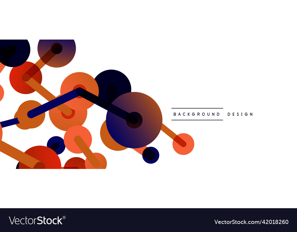 Network concept abstract background dots Vector Image Network concept abstract background dots