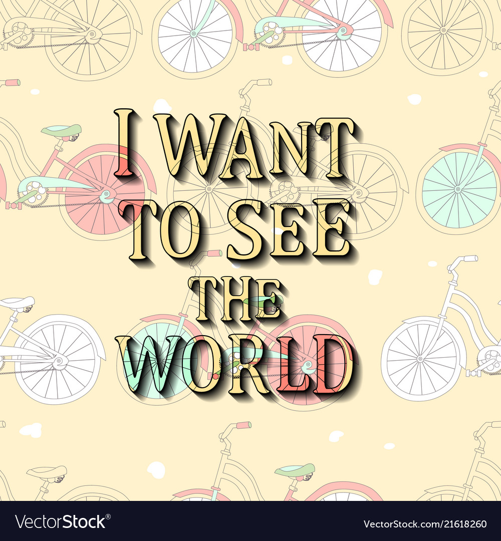 Travel life style inspiration quotes lettering vector image Travel life style inspiration quotes lettering