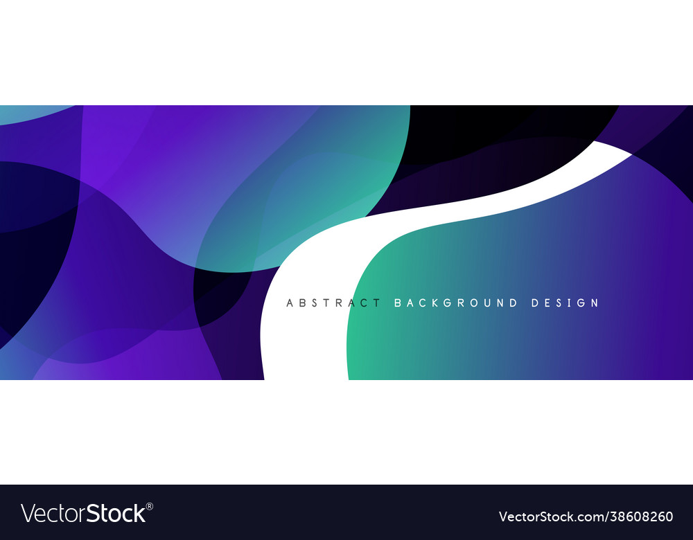 Trendy simple fluid color gradient abstract Vector Image Trendy simple fluid color gradient abstract