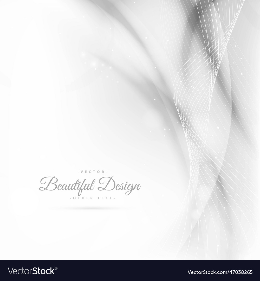 Abstract wave effect modern background