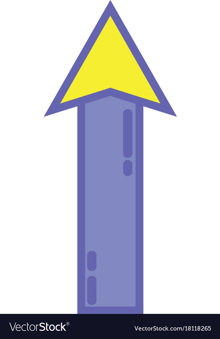 Color web arrow up load icon