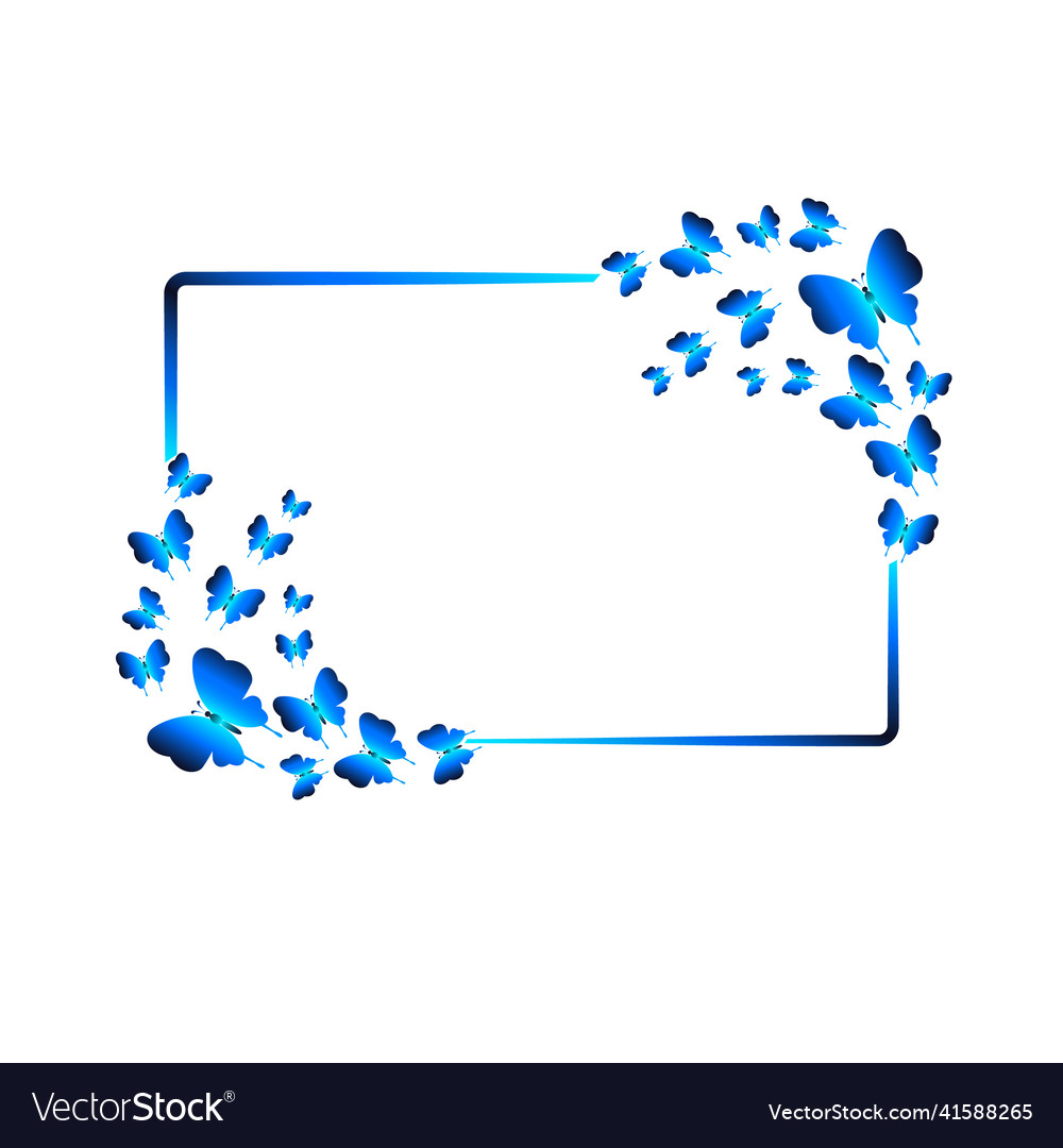 Frame congratulatory rectangular Vector Image Frame congratulatory rectangular