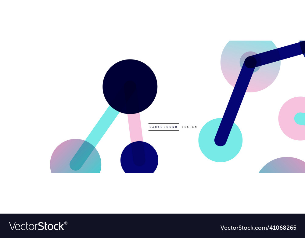 Network concept abstract background dots