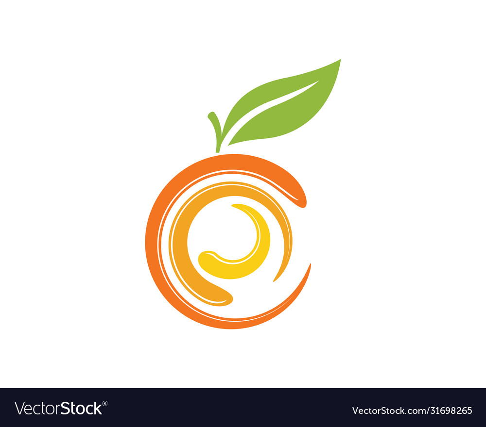 Orange Logo Design Ikone