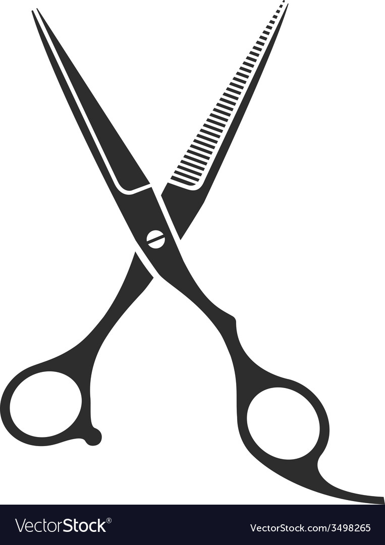 barber scissors vector png