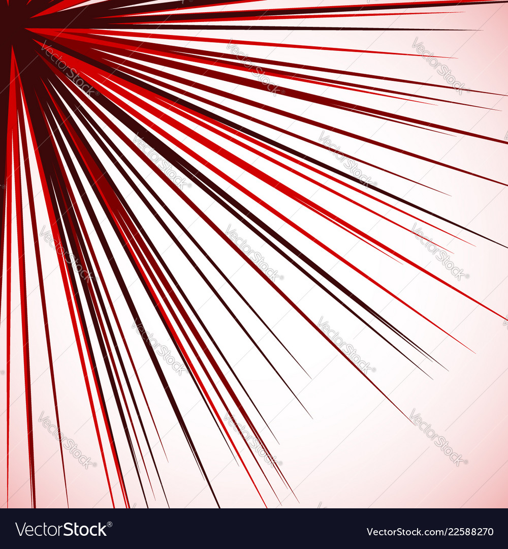 Abstract edgy graphic with radial lines spreading