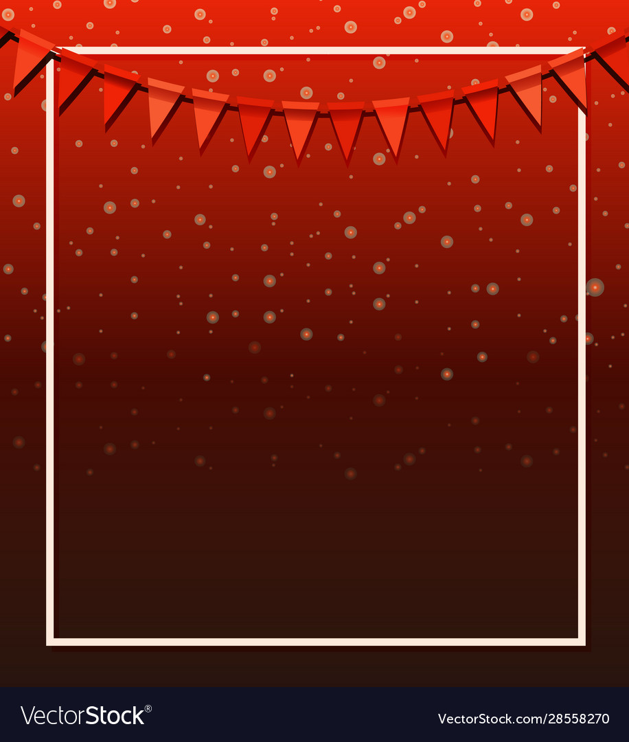 Background design with red flags