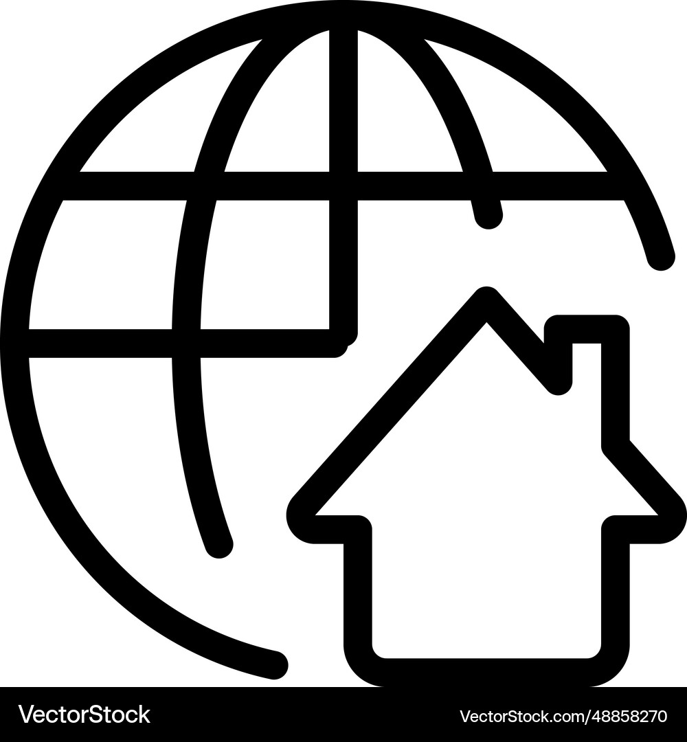Common homepage of a website Royalty Free Vector Image