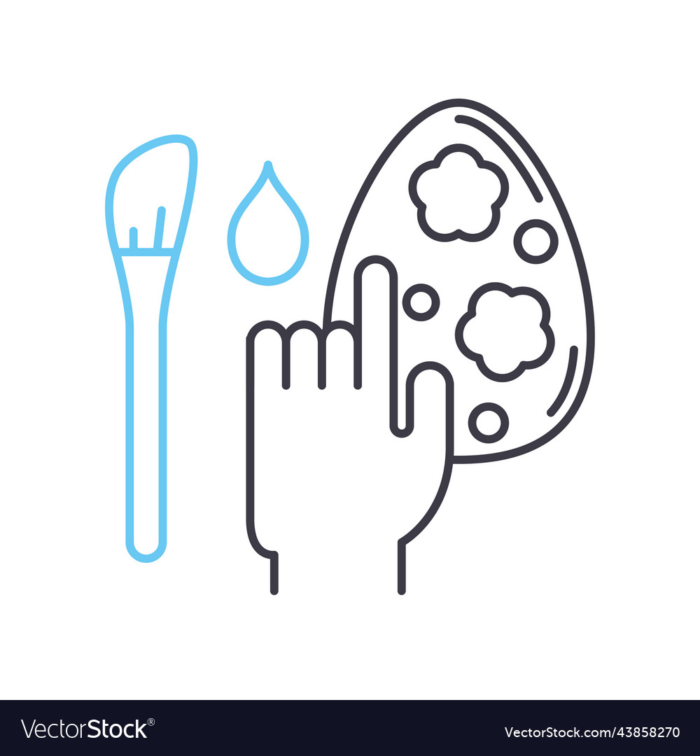 Design patterns line icon outline symbol vector image Design patterns line icon outline symbol
