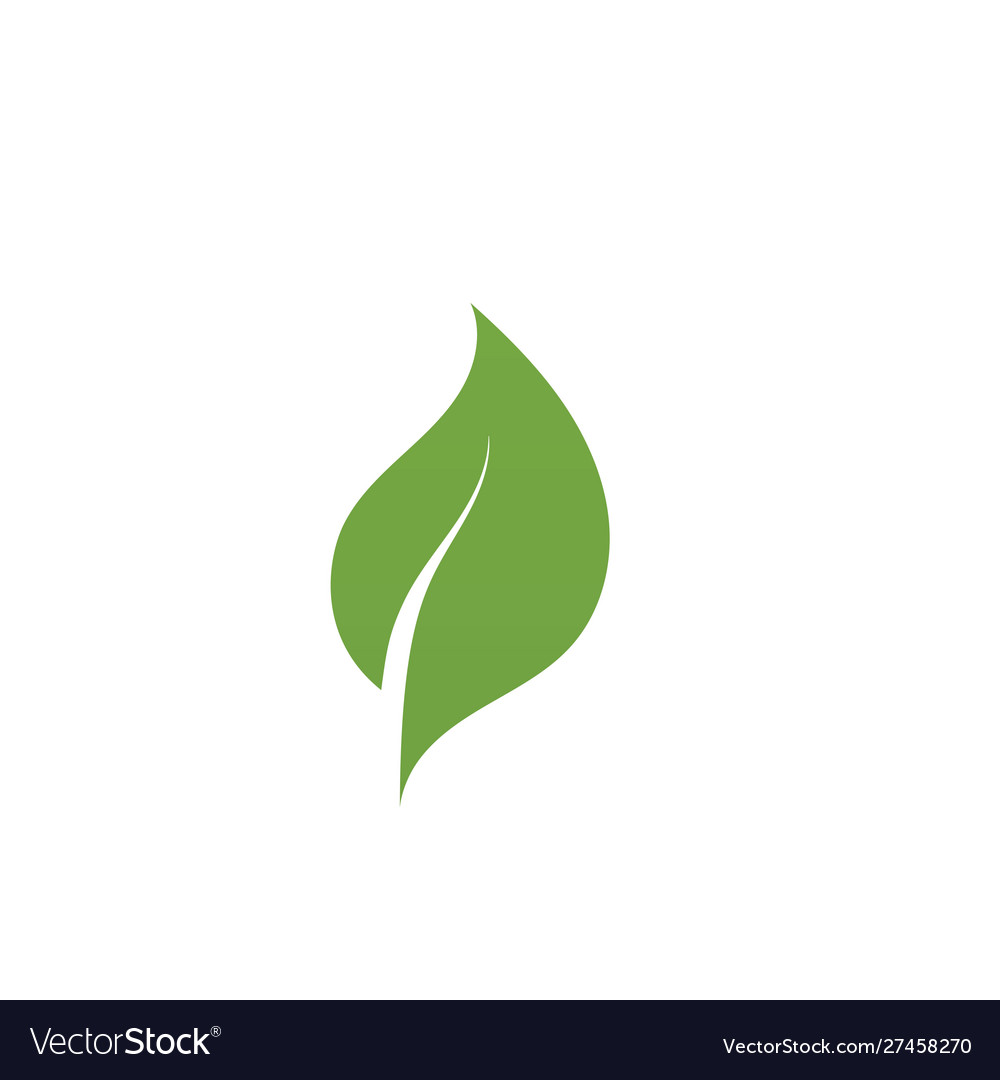 Logos green tree leaf ecology Royalty Free Vector Image