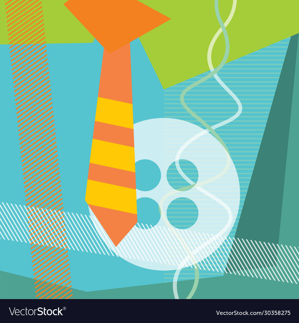 Abstraction triangles lines circles shapes vector image Abstraction triangles lines circles shapes