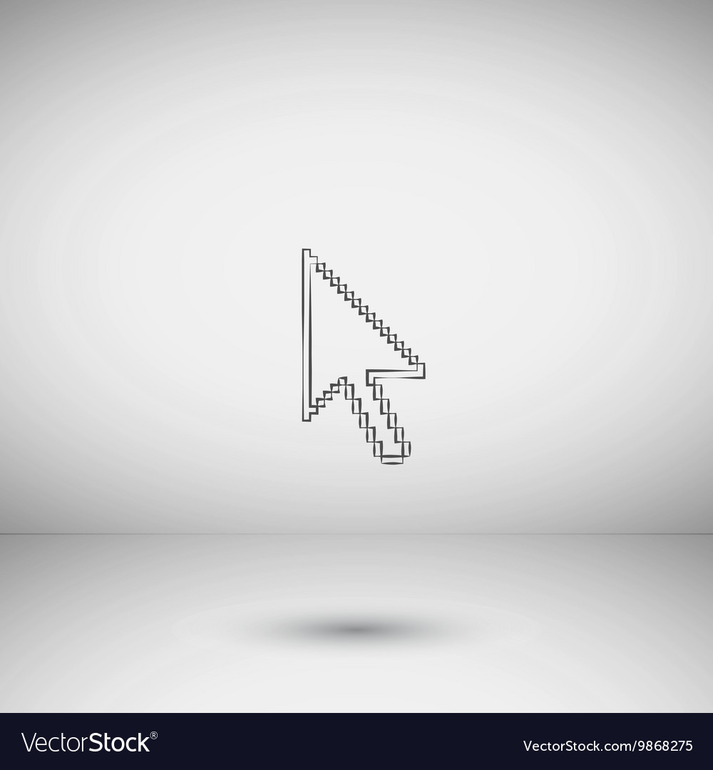 Arrow cursor icon