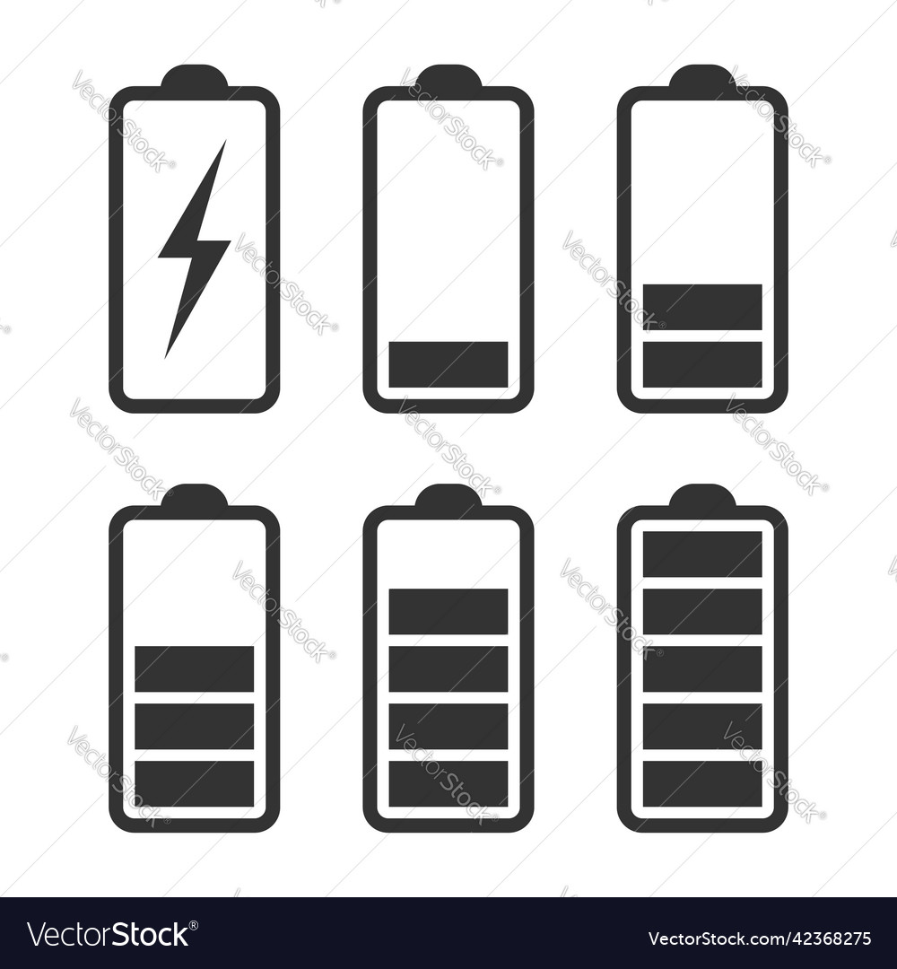 Charging battery Royalty Free Vector Image - VectorStock