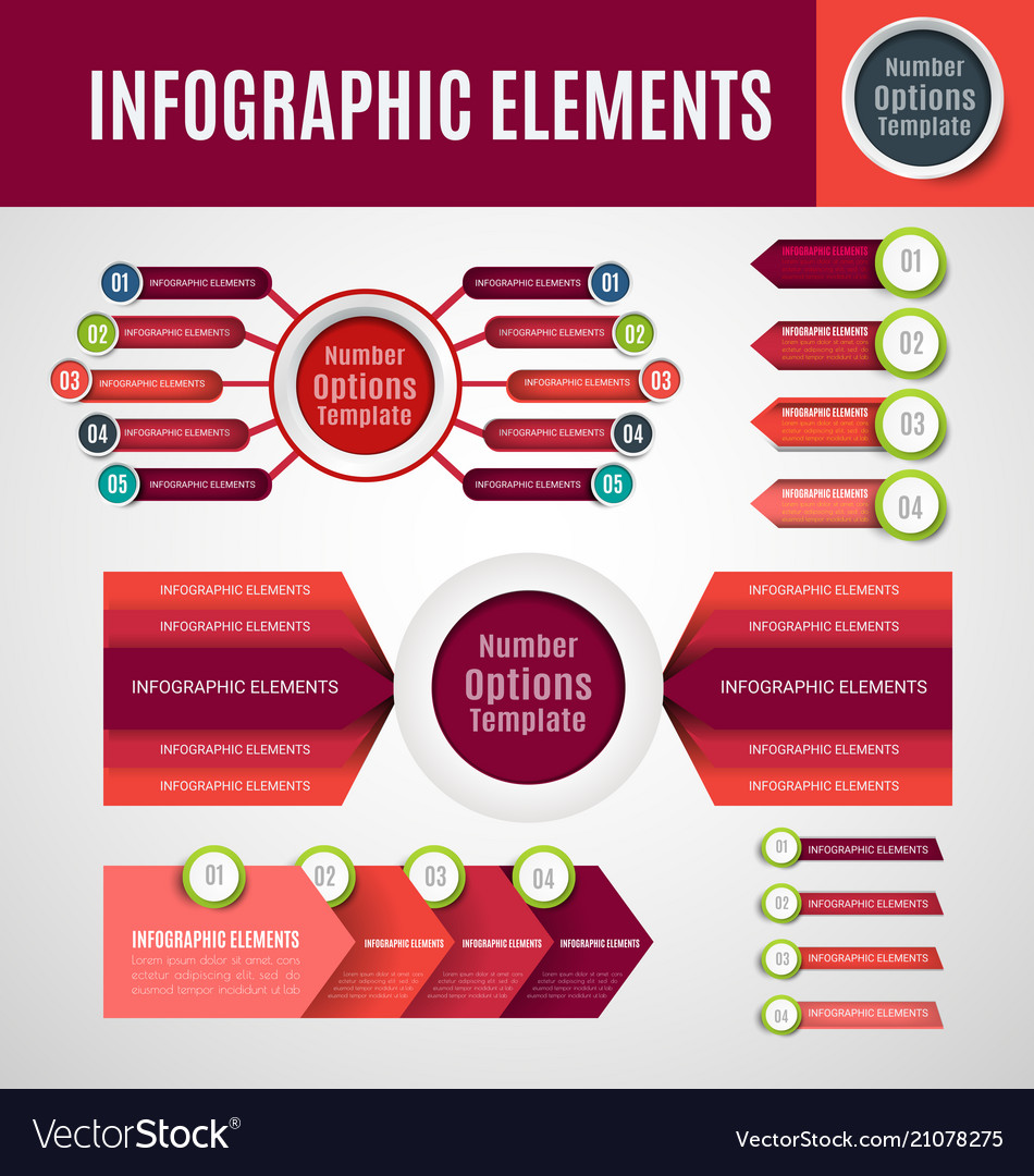 Infographic element set