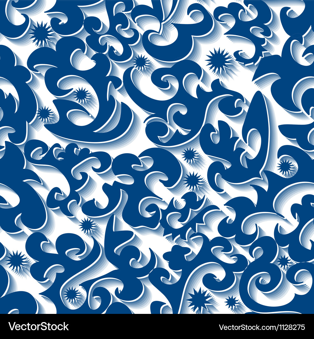 Seamless ornament pattern Royalty Free Vector Image