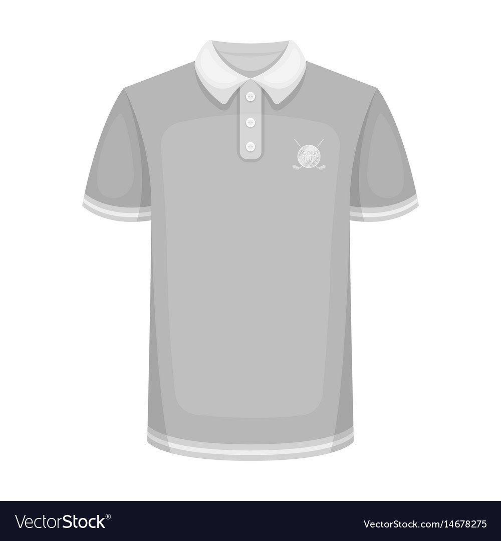 Uniform shirt for golfgolf club single icon