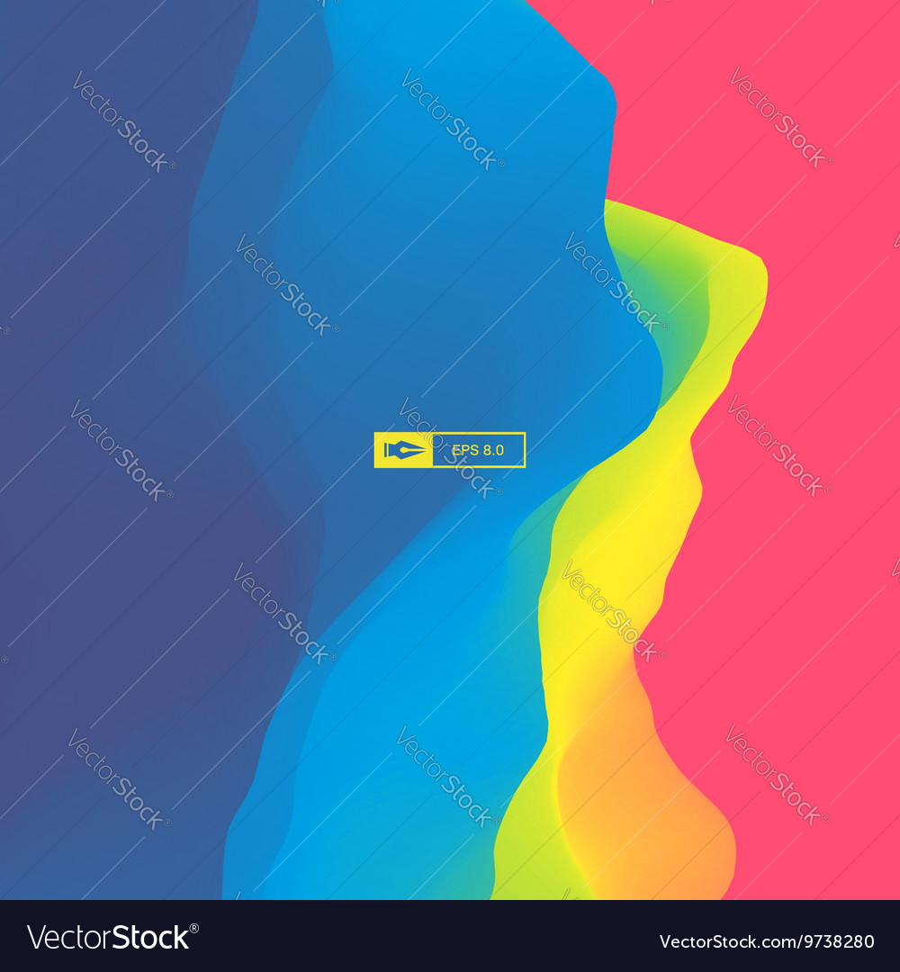Abstract Colorful Gradient Background