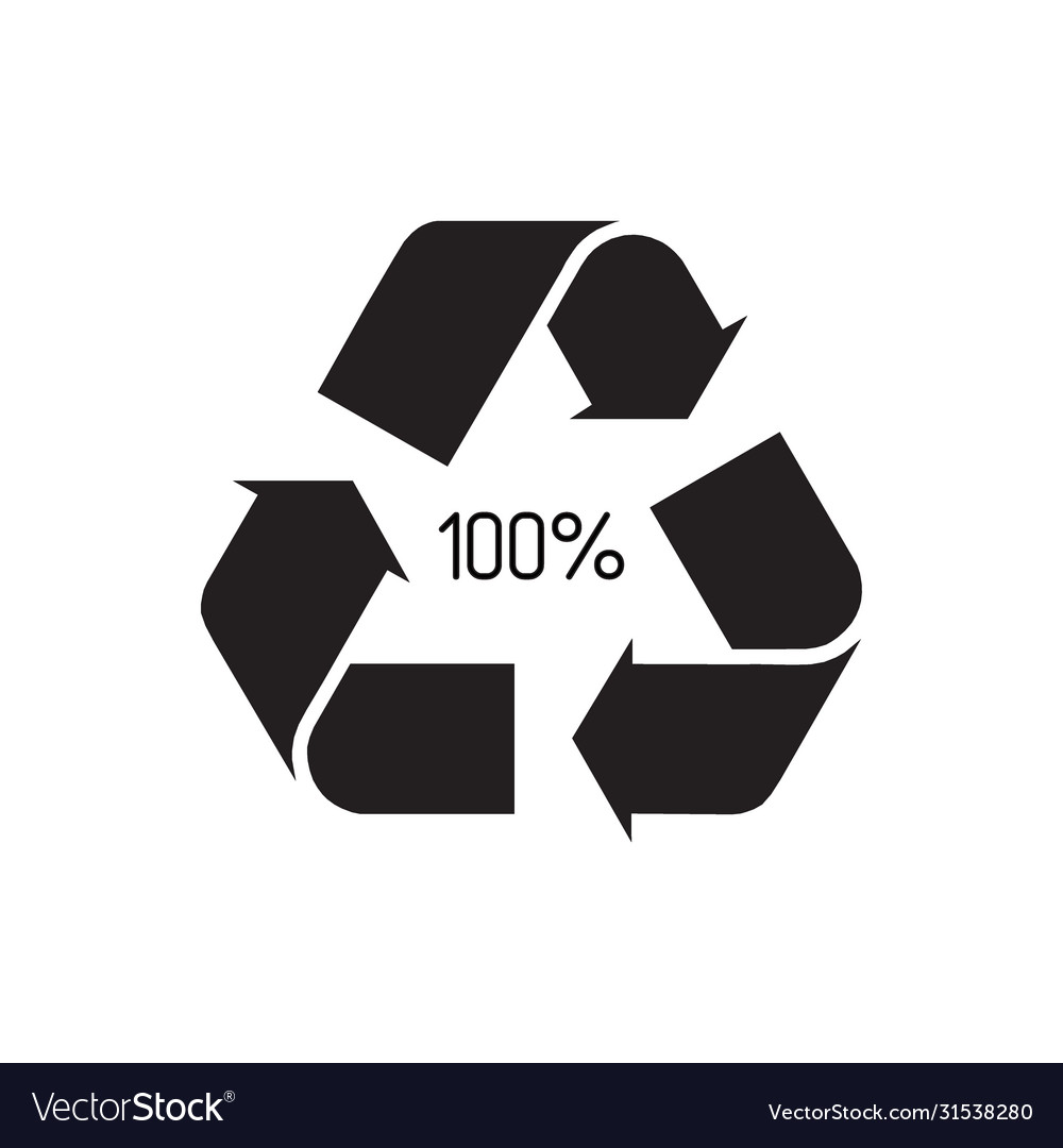 Recycled Arrows Sign - 100% Nachhaltig