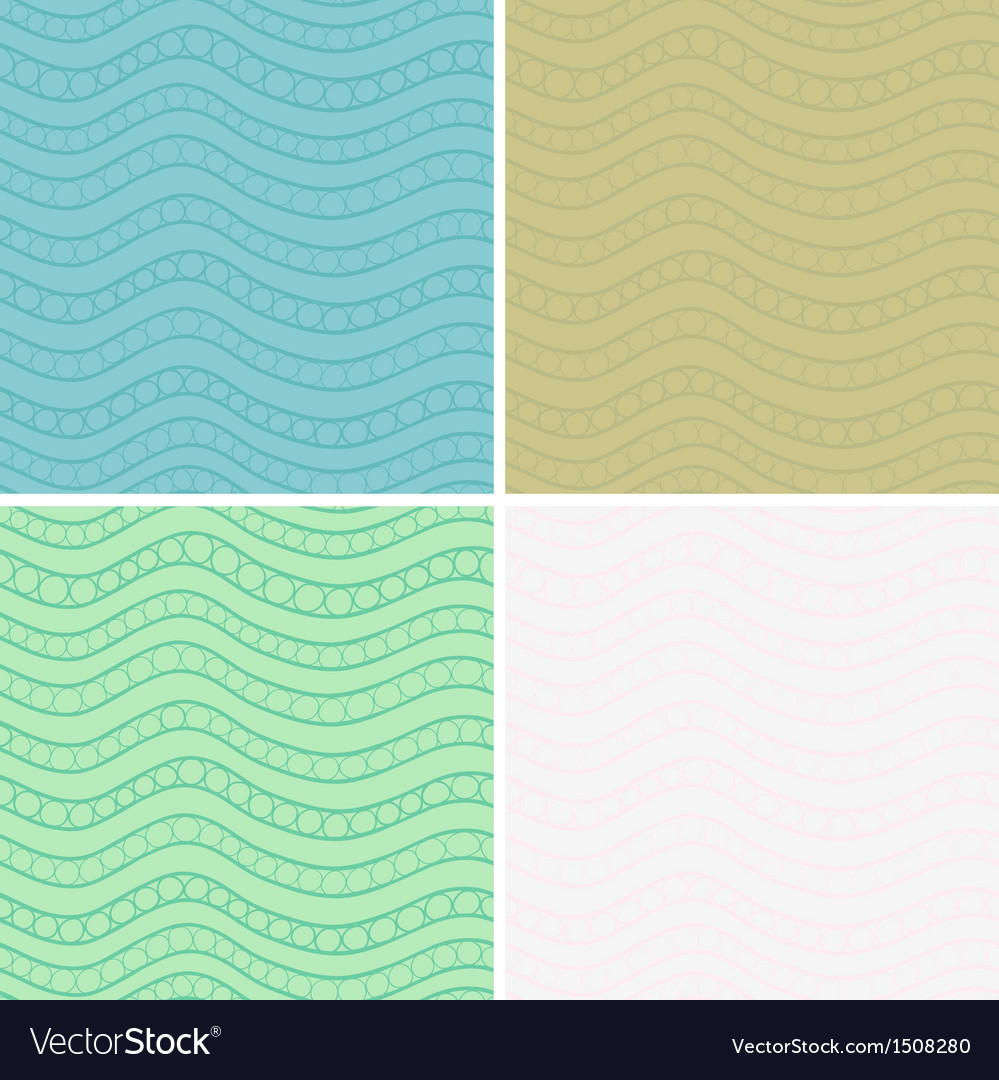 Seamless pattern set