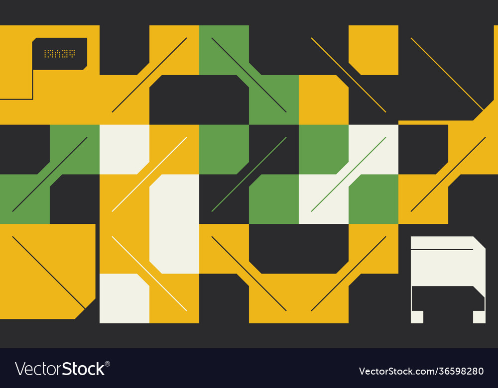 Technology abstract pattern design