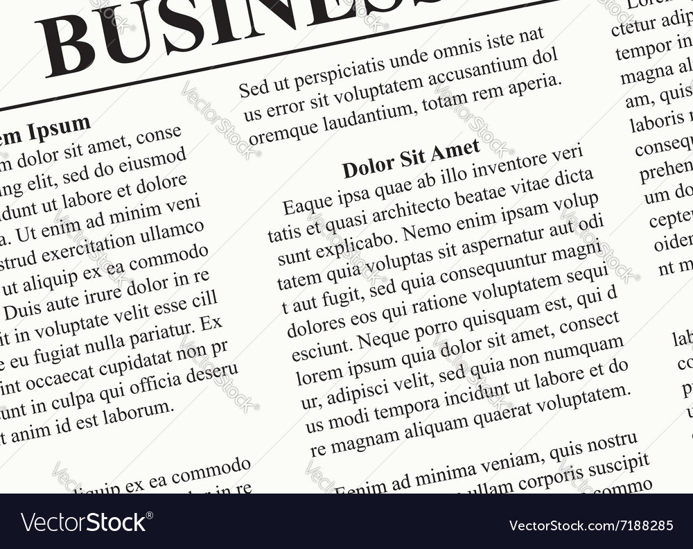 Newspaper Ppt Background
