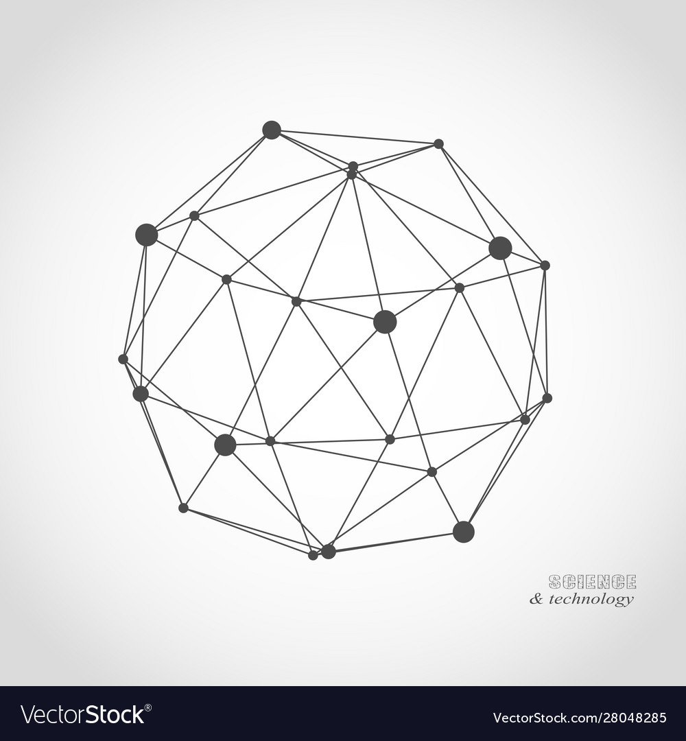 Abstract geometry shape Vector Image Abstract geometry shape