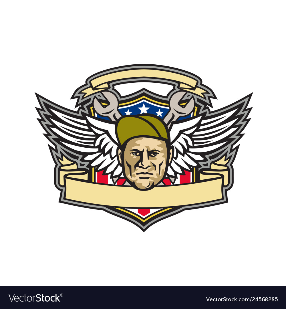 american-crew-chief-shield-mascot-royalty-free-vector-image