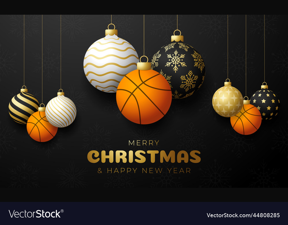 merry christmas basketball