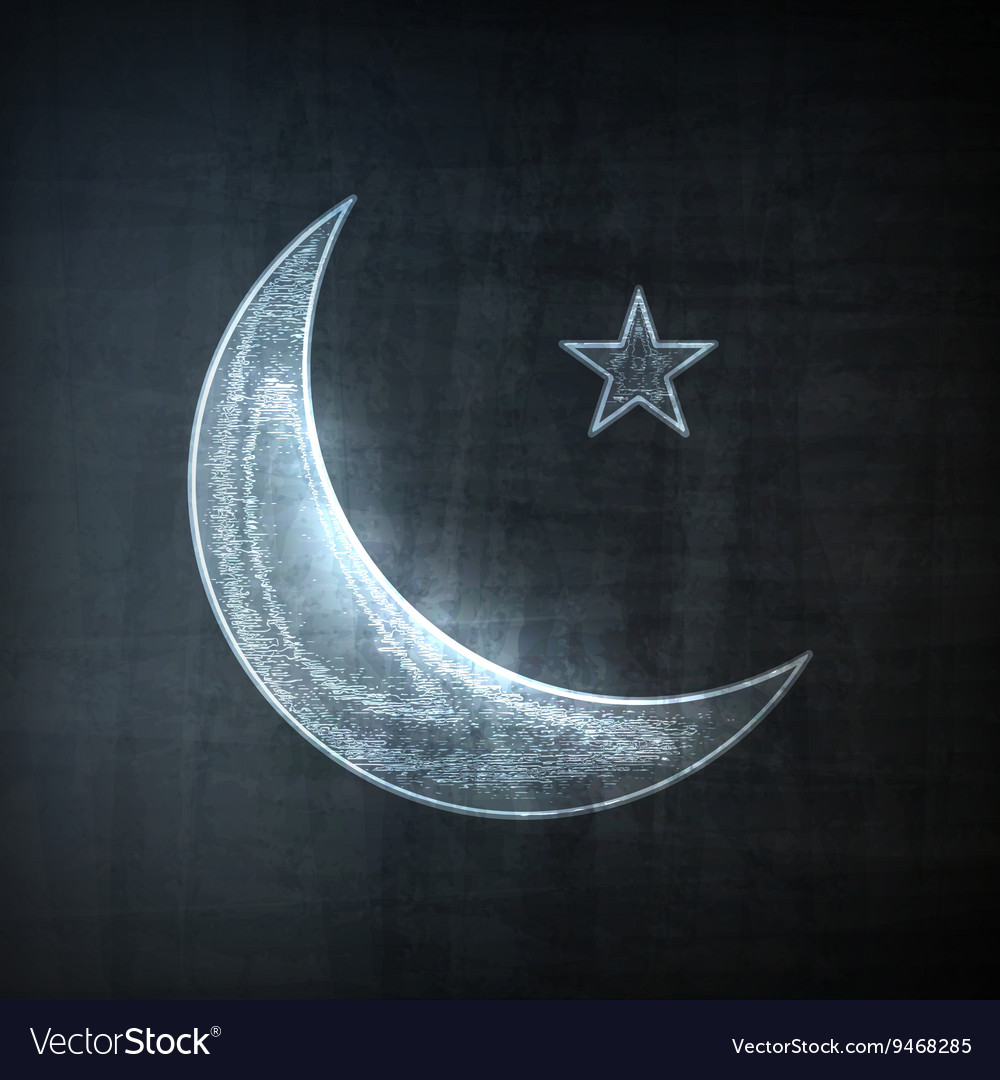 Moon icon graphic concept