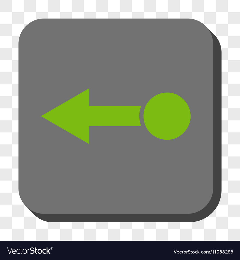Pull left rounded square button