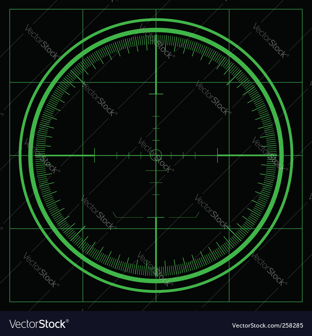Radar Display Screen