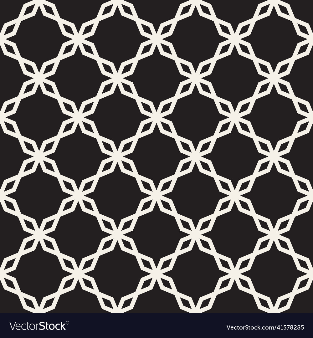 Seamless pattern repeating geometric elements vector image Seamless pattern repeating geometric elements