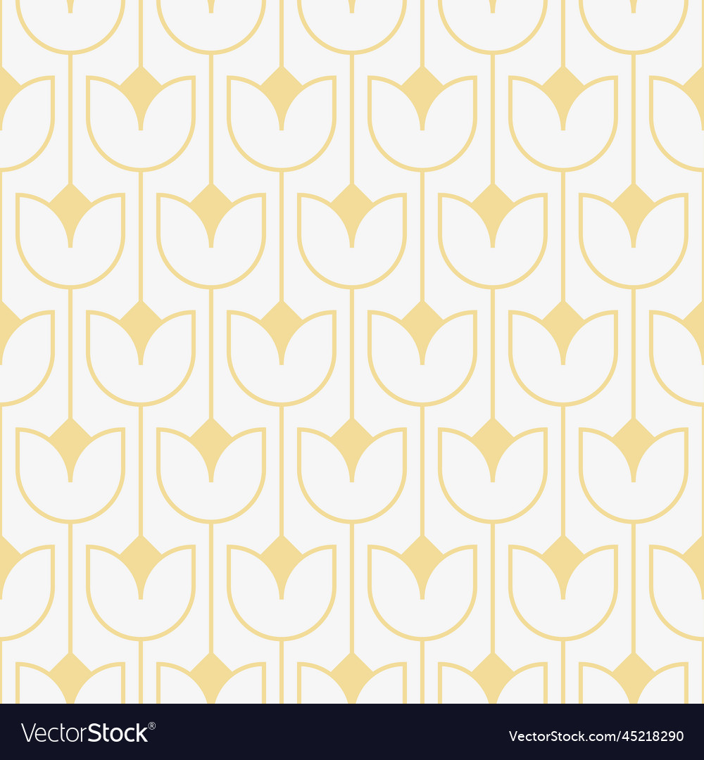 Abstract geometric seamless pattern simple line vector image Abstract geometric seamless pattern simple line