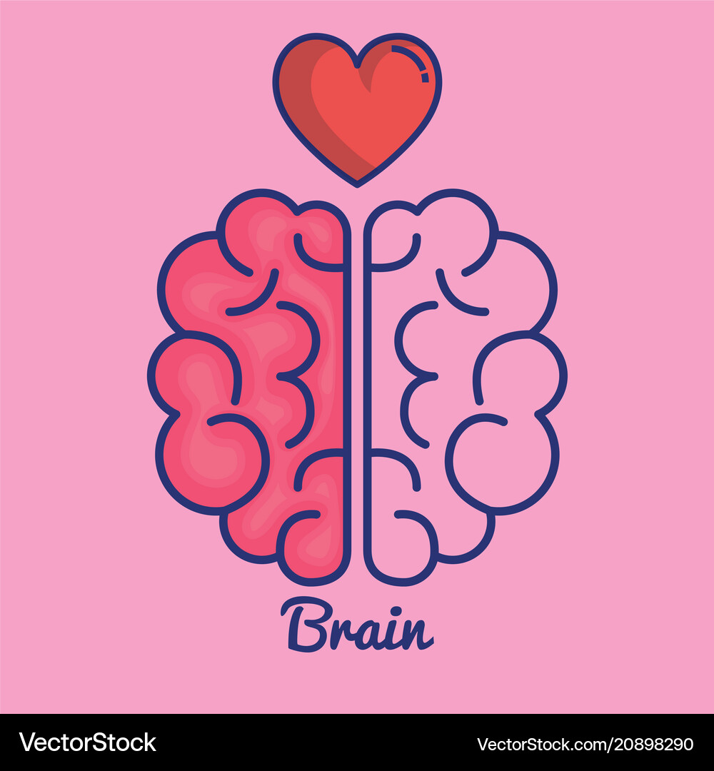 Creative brain idea concept Royalty Free Vector Image