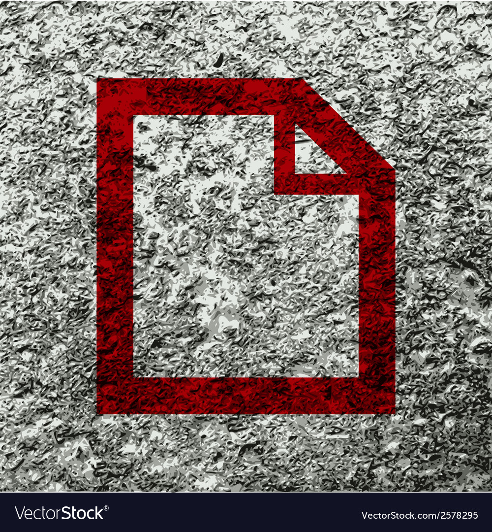 Blank paper flat modern web button and space