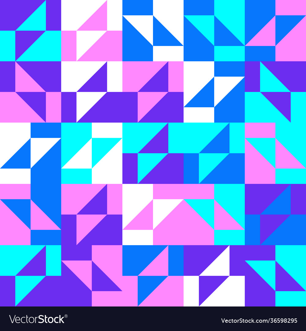Mosaic abstract pattern design
