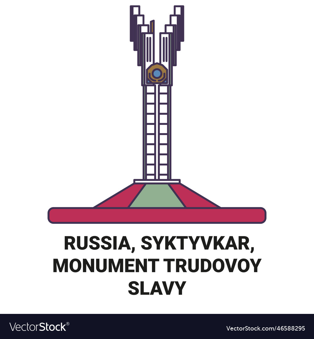 Russland syktyvkar Monument trudovoy slavy Reisen