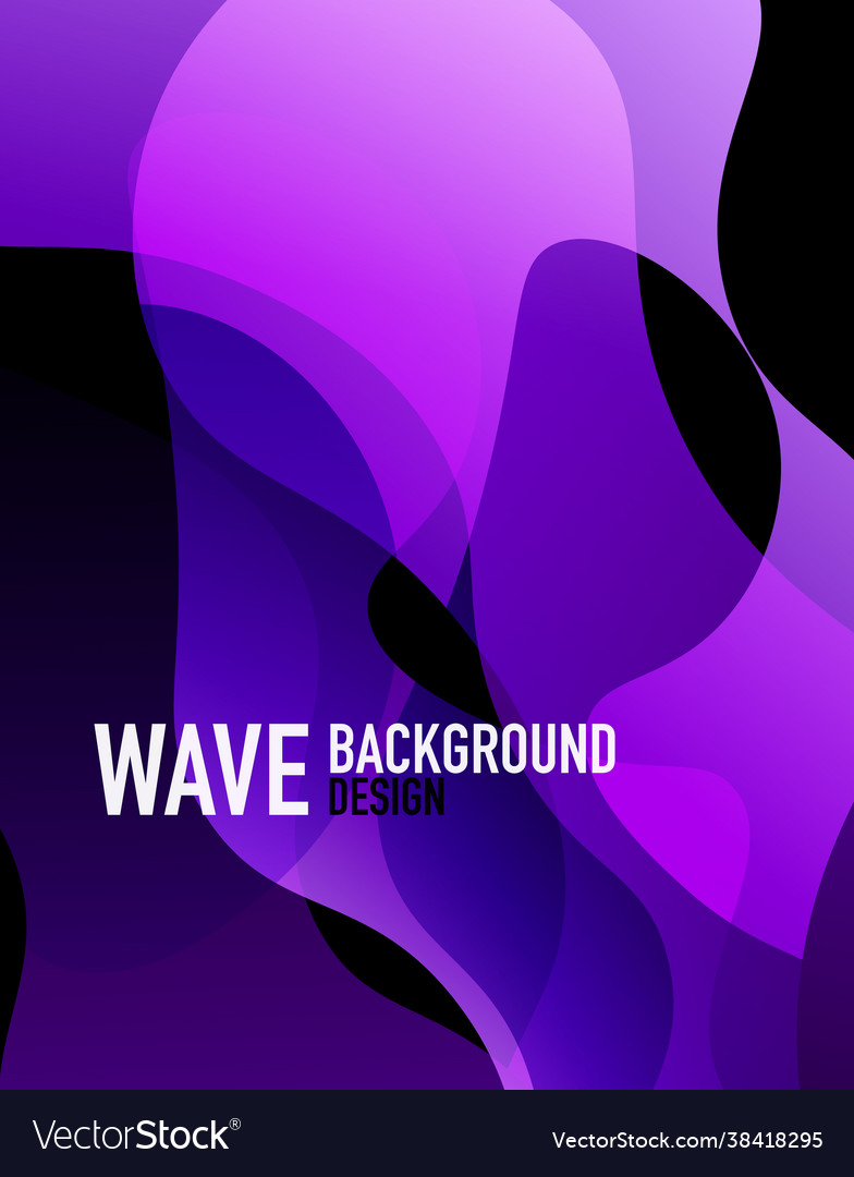Vertical fluid gradient wave abstract background