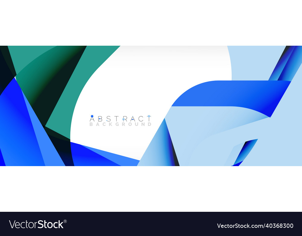 Geometric abstract background - multicolored