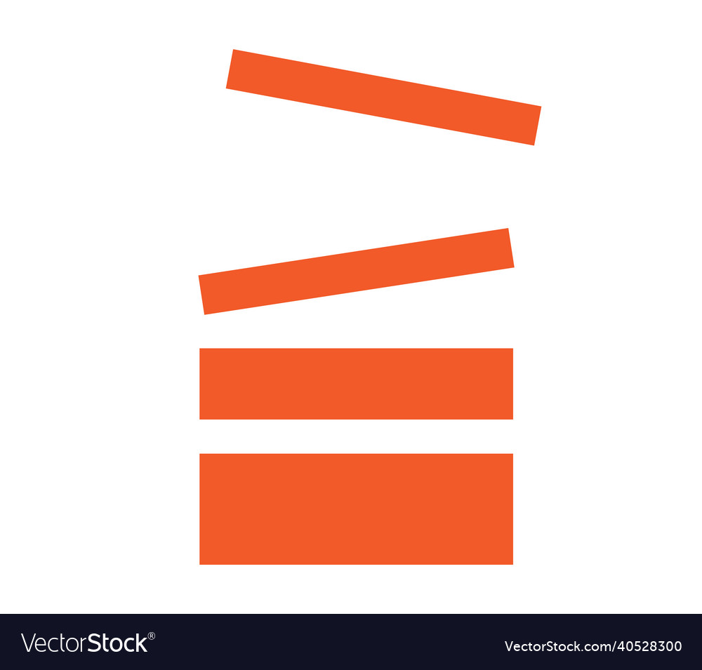 Stack icon design vector image Stack icon design