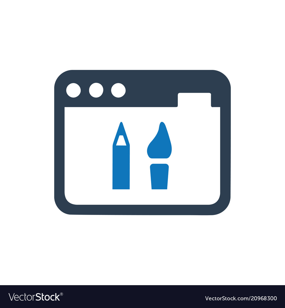 Web design icon
