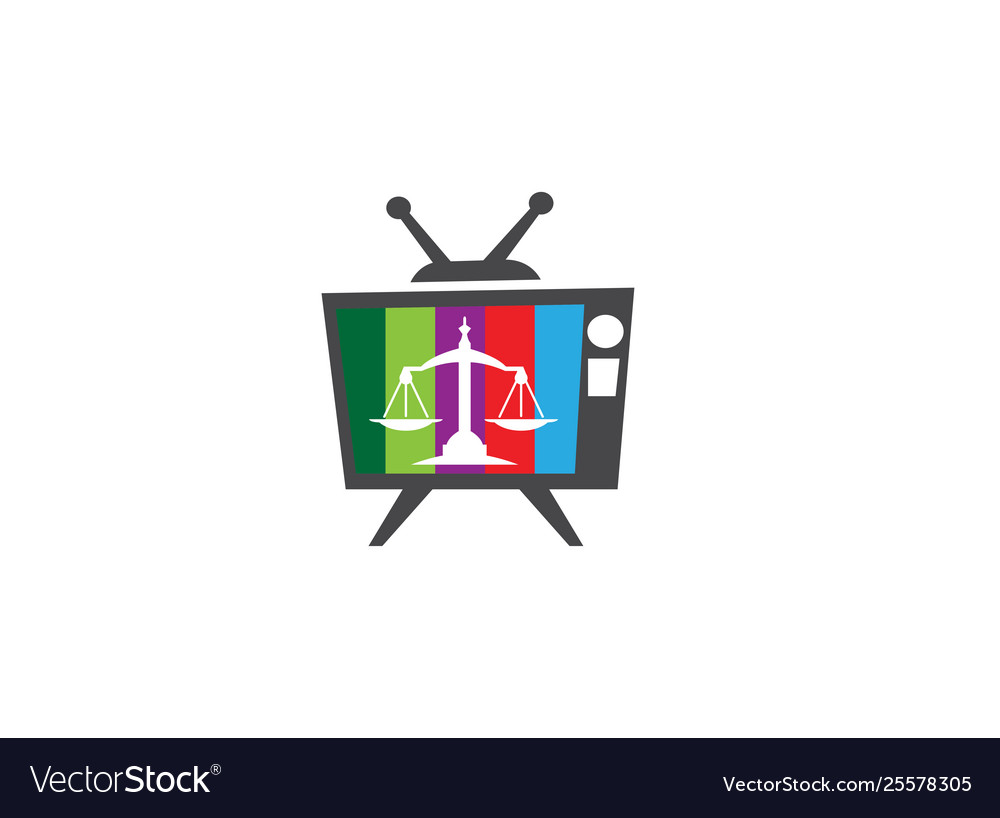 Balance symbol scales logo design law