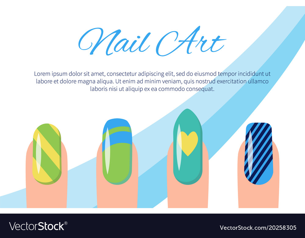 Colorful Nail Art Patterns
