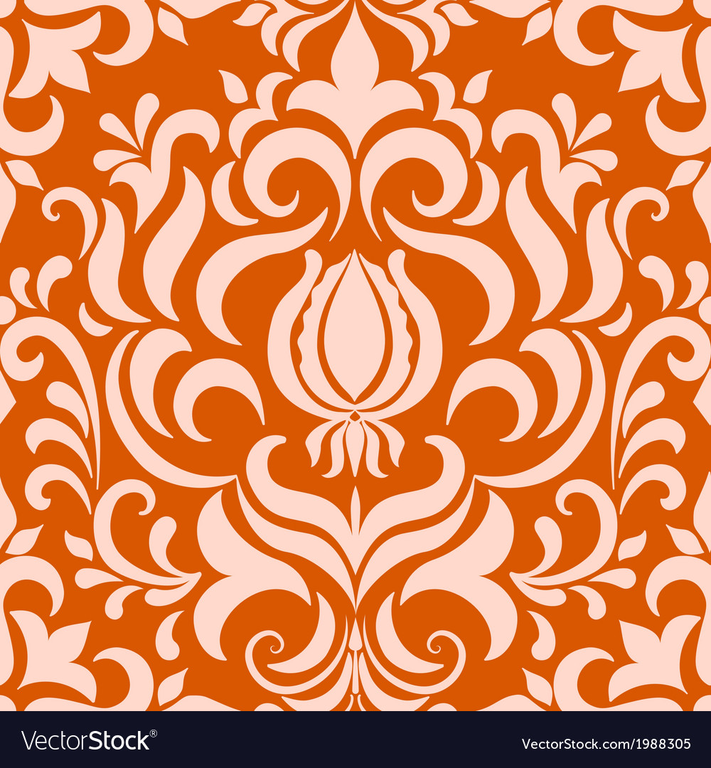 Damask Floral Pattern