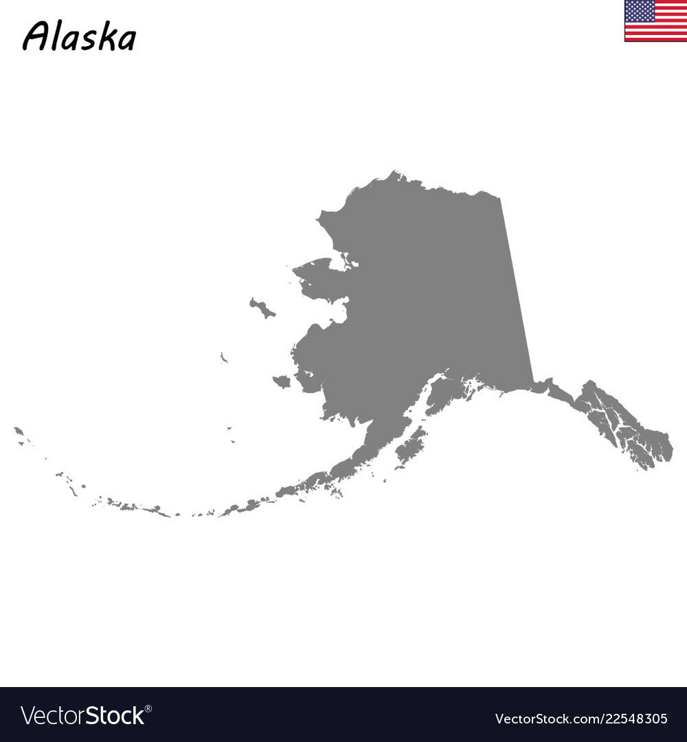 Detailed Alaska Map