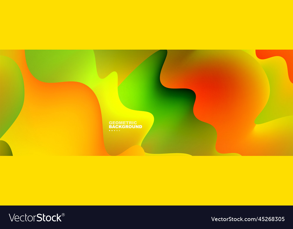 Dynamic liquid waves abstract background
