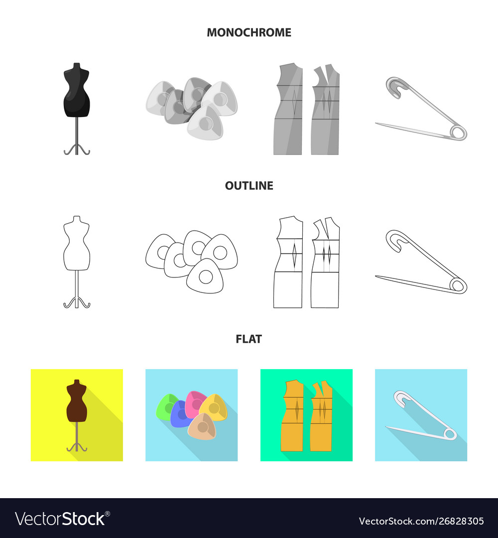 Isolated object craft and handcraft sign Vector Image Isolated object craft and handcraft sign