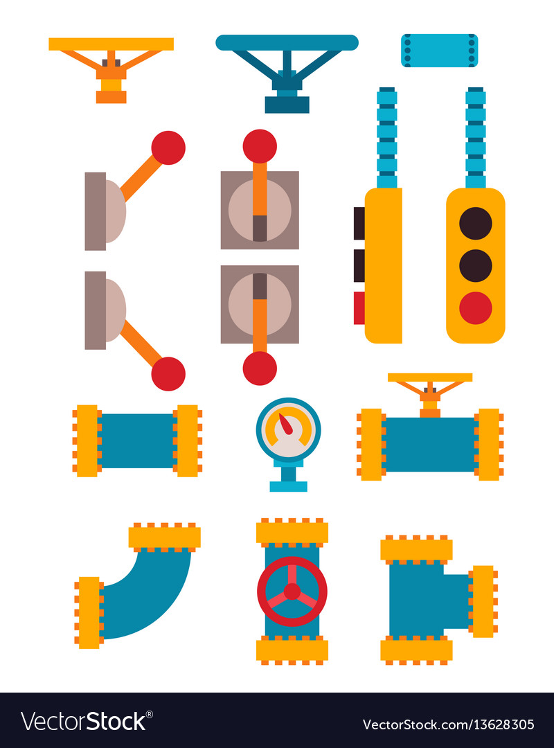 Machine parts different mechanism